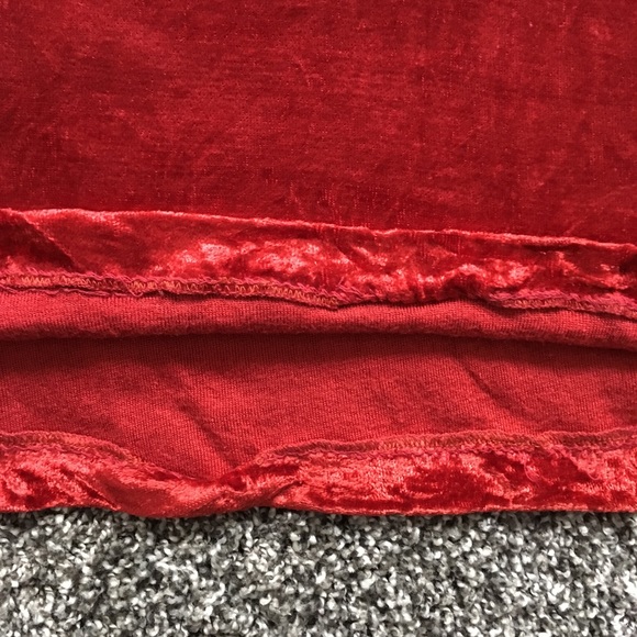 Vintage faux velvet tee - Picture 4 of 4